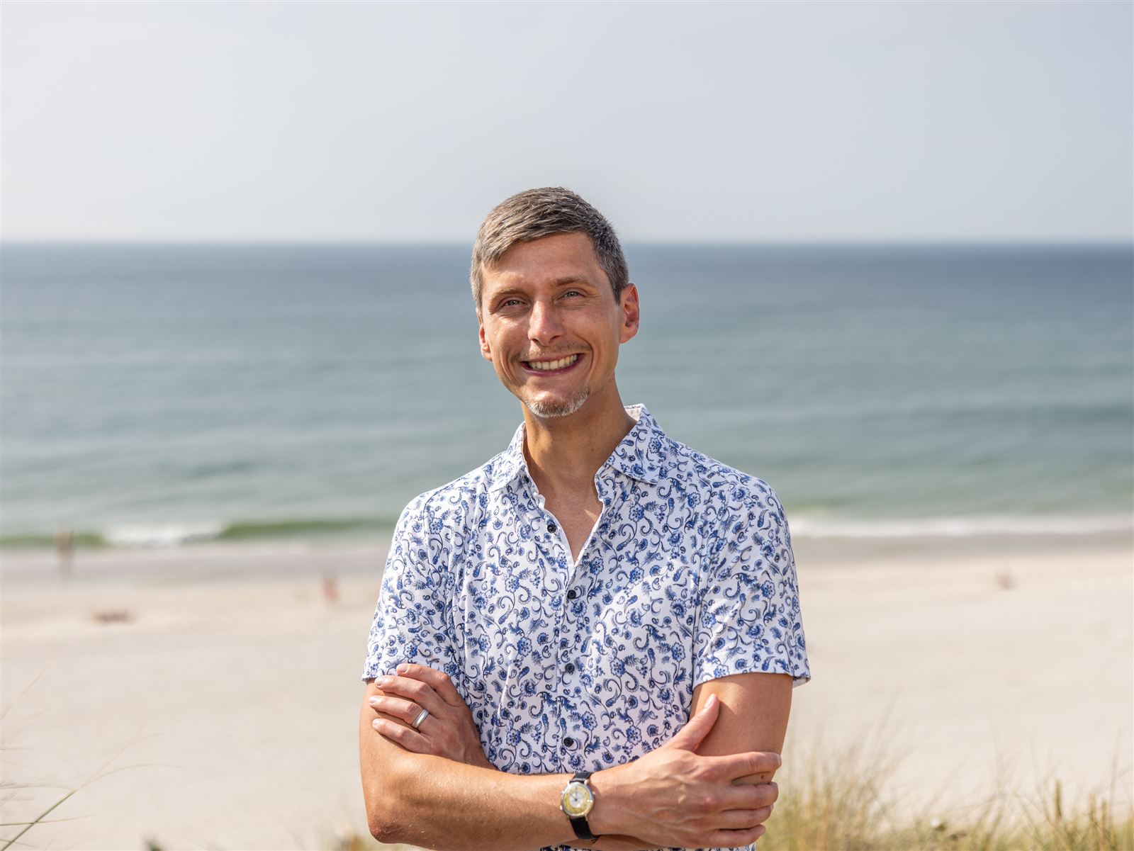 Peter Strohm am Meer